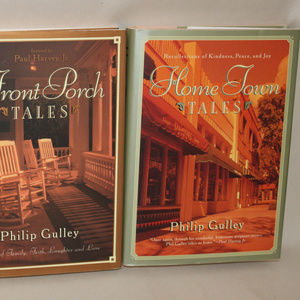 none Accents - 3 Small Signed Hardcover Books for Shelf Decor none Accents - 3 Small Signed Hardcover Books for Shelf Decor